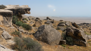 Gobustan National Park in Azerbaijan, (UNESCO site)