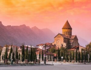Svetitskhoveli Cathedral in Mtskheta, Georgia