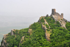 Views from Chirag Kala Tower in Quba, Azerbaijan