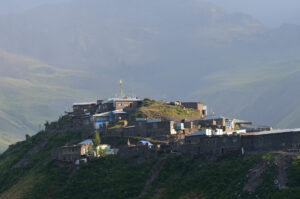 Mountain village of Khinalig, Azerbaijan